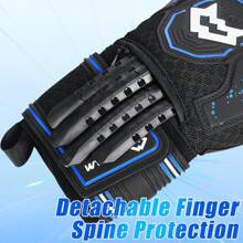 High-End Goalkeeper Gloves Football Gloves - Black - View 8