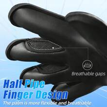 High-End Goalkeeper Gloves Football Gloves - Black - View 9