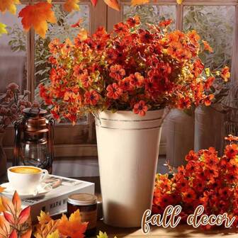 10 Bunches Artificial Christmas Decorations, UV-Resistant Fake Greenery For Outdoor Home Decor, High-Quality Antioxidant Boston Fern Real Touch Lifelike Faux Plants For Kitchen/Room, Wall Decor Indoor/Outdoor Hanging Planter, Spring/Summer Outdoor Garden Yard Decoration, Halloween Decor, Home Decor Fake Flowers, Mother's Day, Festival Decor, Valentine's Day