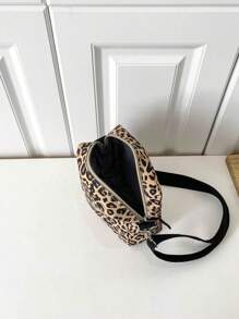 Fashionable Leopard Print Casual Women Shoulder Bag, Multifunctional Phone Pouch & Crossbody Bag, Leopard Print Cheetah Bag For Women Leopard Comeback