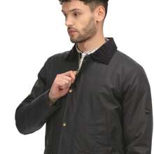 Regatta Mens Pensford Waxed Jacket (Navy) - Blue - View 3