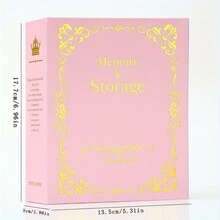 1张纸质插板纪念册，适合家人朋友存放成长日记，万圣节装饰，圣诞节装饰 - 彩色 - 查看 10