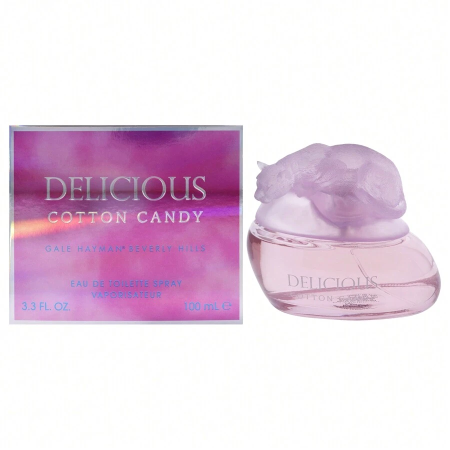 Delicious Cotton Candy By Gale Hayman For Women - 3.3 Oz EDT Spray - Clear - View 1