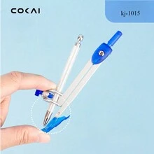 סט סרגל אחד, כולל סרגל, מד זווית, סרגל משולש לתלמידים, 2 צבעים אקראיים, סרגלים - כחול - ראה 7