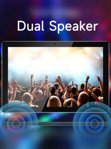 Coopers CP20 平板电脑 Android 13 平板电脑，4GB RAM 64GB ROM/RK3562 四核 2.0 Ghz 处理器/2.4G WiFi + Wi-Fi 6/2MP+5MP 双摄像头/10.1 英寸 IPS 全高清显示屏/6000mAh/支持 512GB SD 扩展/用于在线课程、阅读（无适配器） - 黑色 - 查看 7