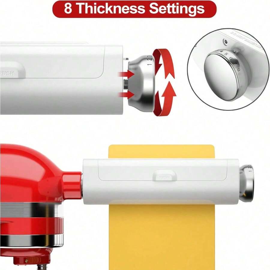 Pasta Maker Attachment For KitchenAid Stand Mixers 3 In 1 Set Pasta
