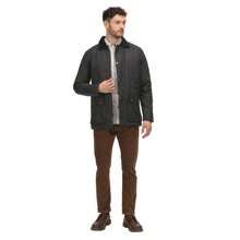 Regatta Mens Pensford Waxed Jacket (Navy) - Blue - View 8
