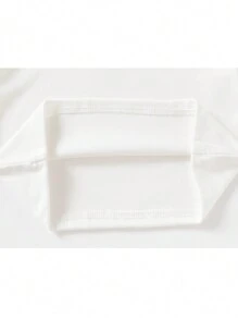 Young Boy Turndown Collar Polo Shirt, New Autumn Long Sleeve T-Shirt - White - View 5