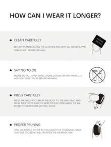 96 Móng tay giả bóng (4 màu) có thể đeo được, dài vừa phải, màu hạnh nhân kiểu Pháp, màu trắng sữa, chuyển màu trong suốt, sọc sóng, móng tay màu hồng, đơn giản và thời trang, dụng cụ làm móng đi kèm bốn miếng keo dán móng, bốn móng tay được chà xát, che phủ toàn bộ, có thể đeo được, phù hợp cho phụ nữ và trẻ em gái, sử dụng hàng ngày/mua sắm/trà chiều/tiệc tùng và các dịp khác - Nhiều màu - Xem 7