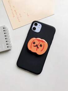 1PC Cartoon Cute Ghost Foldable Mobile Phone Extension Frame Finger Holder Mobile Phone Holder Luxury Universal Mobile Phone Grip Socket Compatible With IPhone, Android Phone, Gift For Birthday, Family, Friends Push-Pull Phone Grip, Phone Accessories