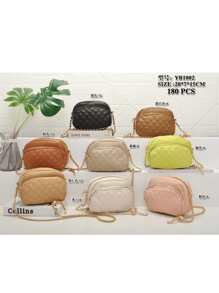 Crossbody Shoulder Bags Mini Women's Bag YB1002 - Krem - View 3