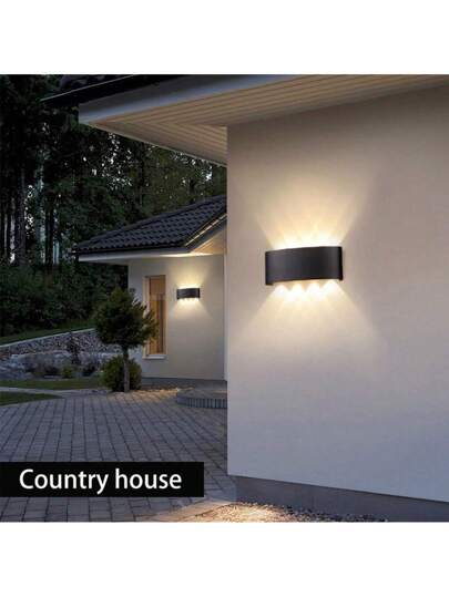 CANMEIJIA Waterproof LED Wand Verlichting Fixture, High Lumen Output 3000/4000/6500K, Aluminum/Plastic Outdoor Lighting, IP65 Rated, 85V 265V, Patio, Stairwell, Street, Indoor Areas, Kitchen, Bedroom, Hallway view 6