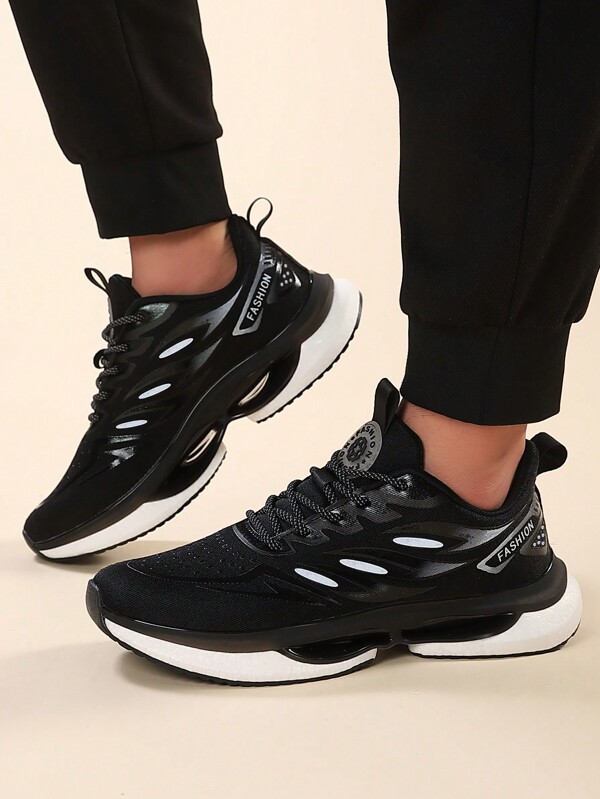 Calçados esportivos elásticos com absorção de choque da moda casual masculina, tênis de treinamento de luxo confortáveis para esportes ao ar livre, adequados para adolescentes casuais de verão, atletismo ao ar livre, viagens de férias, presentes de formatura ou acessórios para vestidos de aniversário