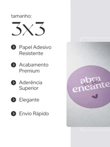 3x3 Round Label Thank You For Your Purchase Packaging Sticker - tử đinh hương - Xem 2