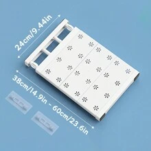 1 pezzo ripartitore di armadietti, ripiano di archiviazione del ripiano dellarmadio con design espandibile a parete regolabile, colore casuale - perfetto per organizzare armadietti e credenze, camera da letto universitaria