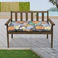 Outdoor Bench Cushion 51"X20" Waterproof Patio Chair Pad Swing Seat Replacement Cushion For Garden Patio Furniture Lounger Bench - 花 - 查看 9
