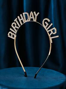 1 pieza Corona de cumpleaños de moda y única para niñas, tocado para fiesta de cumpleaños - Multicolor - Ver 6