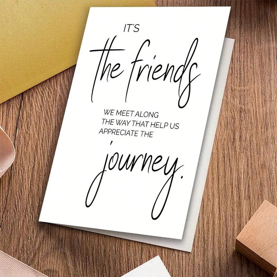 1 Pc. Inspirational Card With Envelope! HighQuality Paper. Versatile