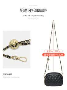 Crossbody Shoulder Bags Mini Women's Bag YB1002 - 黑色 - 查看 8
