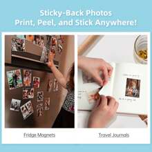 HPRT MT53 A Mini High-Definition Wireless Portable Photo Printer That Can Be Directly Connected To A Mobile Phone. It Supports Color High-Definition Restoration And Is Compatible With IOS/Android Devices. It Uses ZINK Printing Technology And Can Also Print High-Definition Restorations Of Videos For VR. It Is Convenient To Carry Around For Easy Printing Of 3-Inch Photos. - 白色 - 查看 8