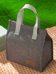 New Thickened Waterproof Oxford Cloth Lunch Bag, Thermal Insulated Lunch Box Bag, Portable Food Storage Container For Picnic School Bag Lunch Tote Bag Cooler Box Storage Bag Women Cute Lunch Pack Tiffin Bag Small Woman For Women Ladies School Supplies Stuff Accessories