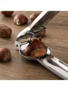 栗子螺丝刀 不锈钢栗子去皮十字刀 去壳去核家用栗子去壳器