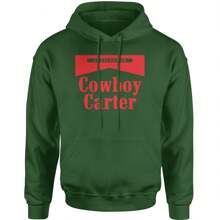 Cowboy Carter Country Act Two Adult Hoodie Sweatshirt - White - View 4