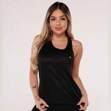 Kit 5 Assorted Women's Dry Fit Fitness Gym Tank Tops - 彩色 - 查看 4
