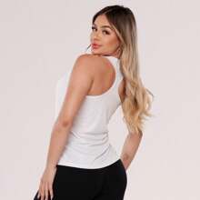 Kit 5 Assorted Women's Dry Fit Fitness Gym Tank Tops - 彩色 - 查看 7