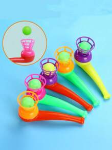 1/5/10/20 piezas Pitos de plástico de colores aleatorios, sopladores de bolas de humo flotantes con forma de pipa, juegos de fiesta, pequeños regalos decorativos para agitar y divertirse, regalos de Navidad, recuerdos de fiesta, relleno de bolsas de regalo, premios para el aula