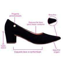 Women Pumps - 黑色 - 查看 7