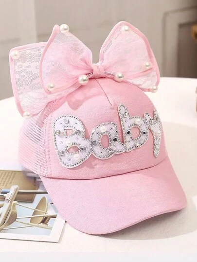 Kids Baseball Cap, Summer Children's Hat, Mesh Cap Adorable For Baby Boys Girls, Sun Ion
