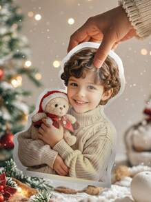 1pc Custom Photo Pillow For Kids, Custom Face Pillow, Custom Gift, Personalized 3D Pillow, Personalized Gift, Head Cushion, Pet Picture Can Be Used, Gift For 3 Years Old And Above, Funny Gift, Cute Gift, Lovely Gift, Bedroom Decor, Housewarming Gift Baby Shower Family Decorations Gifts Winter Eve Gifts Back To School Winter Gift Ideas Boy Girl Valentine's Day