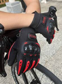 X-TIGER 冬季男士摩托车手套防寒防风防碎保暖加厚暖手器摩托车户外触屏手套加绒手套