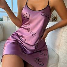 Vestido halter sin espalda - Morado - Ver 1