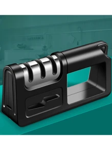 4 合 1 水钻陶瓷钨户外厨房刀具磨刀器，适用于刀具和剪刀 - ABS 材料，无需电力， - 彩色 - 查看 10