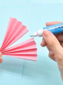 3pcs/1pc Multi-Purpose Glue Pen, DIY Envelope Glue Stick, Various Sizes Back To School - View 4