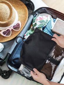 3/6 件套接发架假发收纳袋可容纳多个假发架假发袋带衣架接发收纳袋假发衣架可容纳多个假发接发、假发及配件