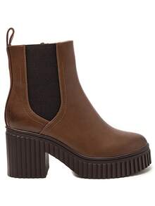 Women's Ankle Boots Combining Elegance And Comfort - Camel - View 4