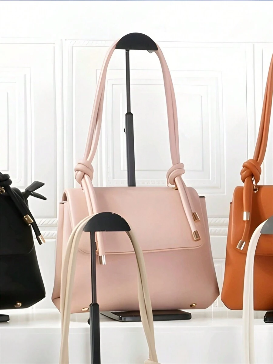 1 Piece Fashion Retro Small Simple Shoulder Cross Body Premium Bag For Women Daily - 粉色 - 查看 1