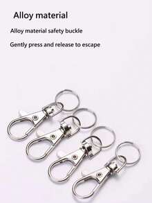 Bird Cage Lock Fittings, Bird Cage Accessories - Silver - View 5