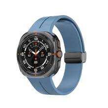 磁性硅胶表带与三星 Galaxy Watch 7 Ultra 47 毫米配件兼容运动硅胶腰带手链与三星 Galaxy Watch Ultra 表带 47 毫米兼容 - 彩色 - 查看 18