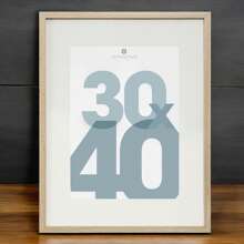 Well Home - Natural Wood Photo Frame For 30 X 40 Cm Images. Free Shipping In 24/48 Hours - Multicolor - View 3