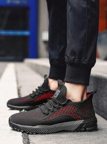 2024 Men's Breathable Lightweight Casual Sneakers, Thick Sole Fashionable Chunky Sneakers For Summer