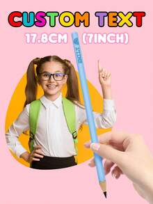 1支定制姓名铅笔，个性化文字铅笔，小学生理想礼物，学校写作考试礼物，教师礼物，学生返校礼物，派对礼品，生日礼物，企业礼品，精致定制笔，送给他的礼物，送给朋友的礼物，婴儿礼物，个性化儿童礼物，个性化儿童返校礼物，儿童节礼物，婴儿派对礼物，家居装饰礼物，冬季礼物，创意返校冬季礼物，情人节礼物（男女皆宜） - Custom Name Style 2 - 查看 6