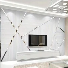 مجموعة من 6 شرائط أكريليك طويلة مزينة بالزخارف السوداء والذهبية والفضية، خطوط زخرفية بسيطة، متوفرة بألوان متعددة، ملصقات حائط إبداعية. لا تبهت، سهلة الصيانة، تفتح مشاهد أكثر وتكسر قيود المساحة. الجانب الخلفي لاصق ذاتي والجانب الأمامي به غشاء واقي لحماية أفضل، مما يجعل جودة المنتج أكثر ضمانًا، ملصقات، ملصقات حائط، ملصقات فينيل لديكورات المنزل، عناصر ديكور الربيع تنعش منزلك، ملصقات ديكور رامة هدايا عيد الميلاد والتخرج