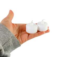 KIt 02 Decorative LED Candles For Christmas Events - Warm White With Batteries Included - trắng - Xem 5