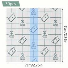 30 piezas de Cinta impermeable, vendaje impermeable, apósito de película transparente adhesiva, adecuado para ducha, natación, protección y cuidado posterior al tatuaje, accesorios de gimnasio, vendajes, cinta deportiva