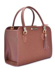 Angike Casual Medium Tote Bag With Shoulder Strap And Crossbody + Women's Wallet - Lạc đà - Xem 5