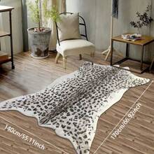 1pc Modern Home Decor Cartoon Imitation Animal Leopard Print Texture Pattern Area Rug, Soft Carpet For Bedroom Bathroom Tapestry - Multicolor - View 11